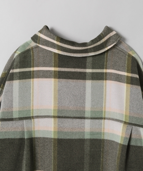 JEANASIS(ジーナシス)の「ツイードチェックBIGシャツコート/811904(その他アウター・レディース・グリーン系その他/ブルー系その他・FREE)」の11枚目の写真