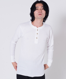 JEMORGAN / 長袖サーマルヘンリーネックパックTEE