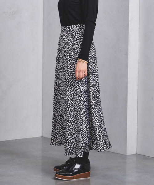 BEAUTY&YOUTH UNITED ARROWS レディースヒョウ柄スカート BEAUTY&YOUTH UNITED ARROWS（ビューティーアンドユース