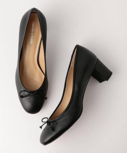 ODETTE E ODILE（オデットエオディール）の「OFD ラウンドバレエ パンプス55↓↑（パンプス・レディース・ブラック/その他1/ターコイズブルー/ブラウン/ワインレッド・21.5cm/22.5cm/24.5cm/25cm/23cm/23.5cm/22cm/24cm）」の2枚目の写真