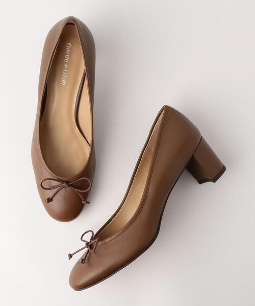 ODETTE E ODILE（オデットエオディール）の「OFD ラウンドバレエ パンプス55↓↑（パンプス・レディース・ブラック/その他1/ターコイズブルー/ブラウン/ワインレッド・21.5cm/22.5cm/24.5cm/25cm/23cm/23.5cm/22cm/24cm）」の18枚目の写真