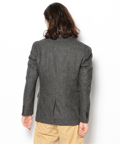 green label relaxing（グリーンレーベルリラクシング）の「□H/SPUN NT 2Bジャケット（テーラードジャケット・メンズ・ダークグレー/ネイビー/ブラウン/ワインレッド/オリーブ/その他1・X-SMALL/SMALL/MEDIUM/LARGE/X-LARGE）」の9枚目の写真