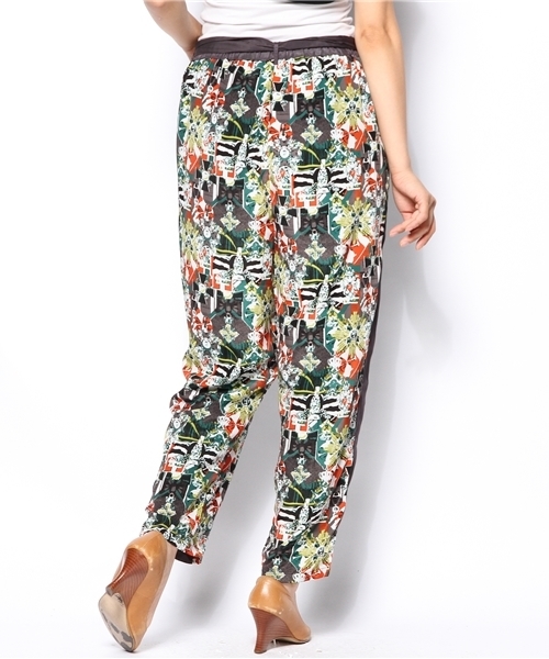 チチカカ（チチカカ）の「バイカラージオメパンツ（その他パンツ・レディース・グレー/ブラウン・FREE）」の4枚目の写真