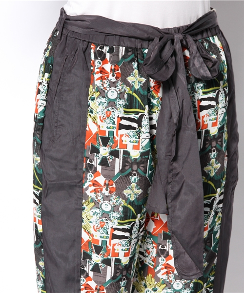 チチカカ（チチカカ）の「バイカラージオメパンツ（その他パンツ・レディース・グレー/ブラウン・FREE）」の5枚目の写真