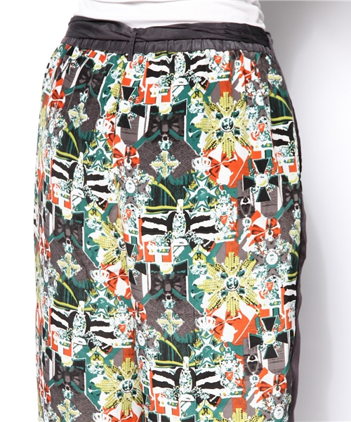 チチカカ（チチカカ）の「バイカラージオメパンツ（その他パンツ・レディース・グレー/ブラウン・FREE）」の6枚目の写真