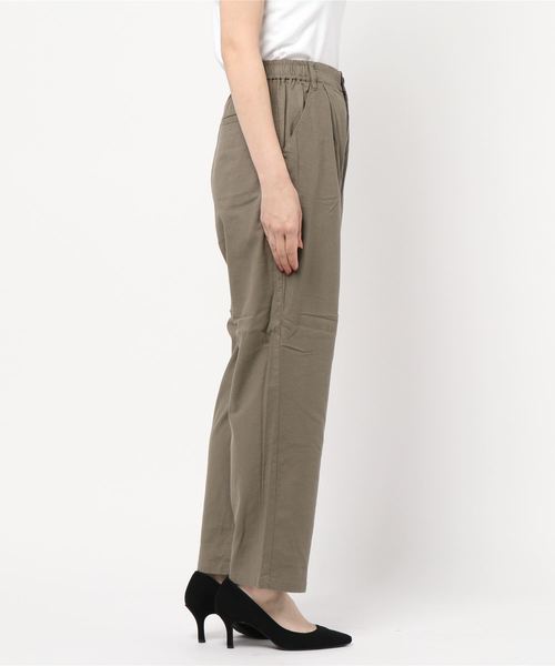 JOINT WORKS(ジョイントワークス)の「リネンレーヨンタックテーパードパンツ(その他パンツ・レディース・ブラック/カーキ/イエロー・FREE)」の21枚目の写真