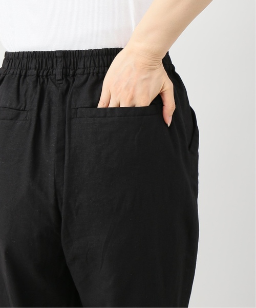 JOINT WORKS(ジョイントワークス)の「リネンレーヨンタックテーパードパンツ(その他パンツ・レディース・ブラック/カーキ/イエロー・FREE)」の12枚目の写真