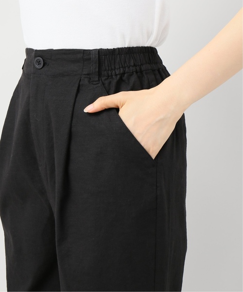 JOINT WORKS(ジョイントワークス)の「リネンレーヨンタックテーパードパンツ(その他パンツ・レディース・ブラック/カーキ/イエロー・FREE)」の13枚目の写真