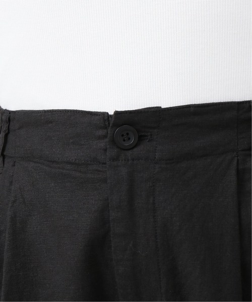 JOINT WORKS(ジョイントワークス)の「リネンレーヨンタックテーパードパンツ(その他パンツ・レディース・ブラック/カーキ/イエロー・FREE)」の14枚目の写真
