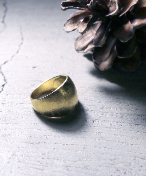 YArKA（ヤーカ）の「【YArKA/ヤーカ】siver925 frost image ring [symo]/霜イメージリング シルバー925（リング・レディース・シルバー/ゴールド・#13/#9/#11/#5/#15/#7/#17）」の2枚目の写真