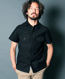 【Magine】SULFUR STRETCH FATIGUE SHRTS S/S : ストレッチファティーグシャツ
