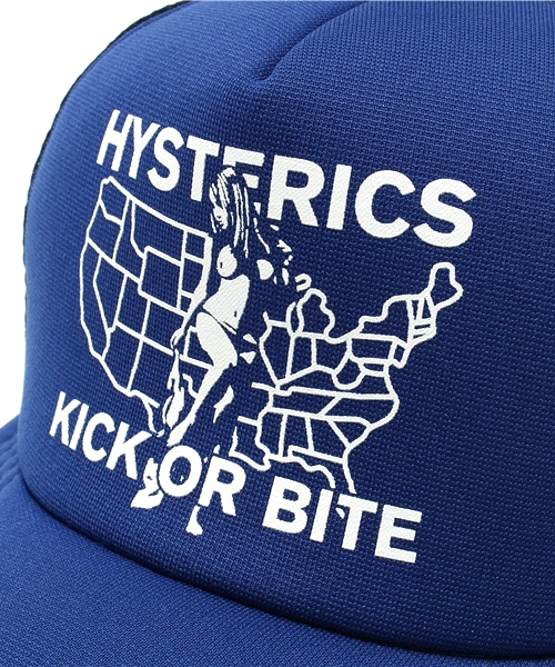 HYSTERIC GLAMOUR（ヒステリックグラマー）の「US TOUR pt メッシュキャップ（キャップ・メンズ・イエロー/レッド/ブルー/ブラック・FREE）」の8枚目の写真