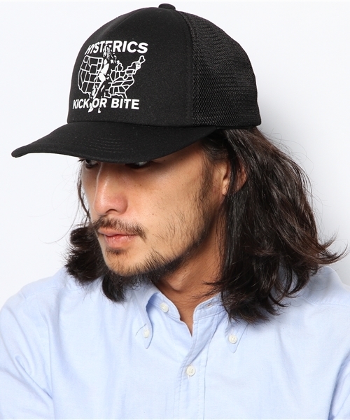 HYSTERIC GLAMOUR（ヒステリックグラマー）の「US TOUR pt メッシュキャップ（キャップ・メンズ・イエロー/レッド/ブルー/ブラック・FREE）」の11枚目の写真