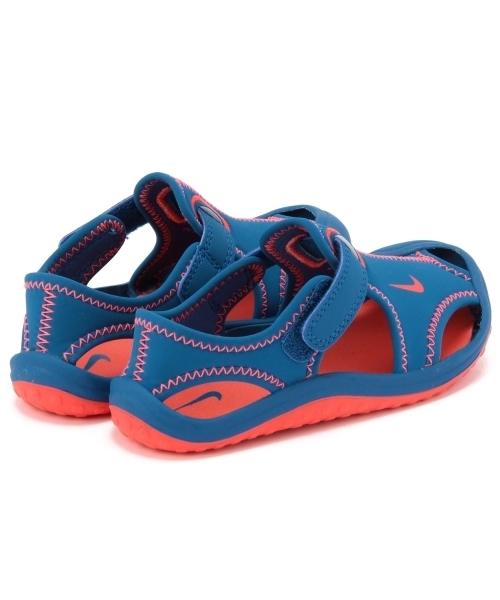 green label relaxing(グリーンレーベルリラクシング)の「NIKEサンレイプロテクトTD15-16cm ◆(サンダル・キッズ・ピンク/コバルトブルー・15cm/16cm)」の5枚目の写真