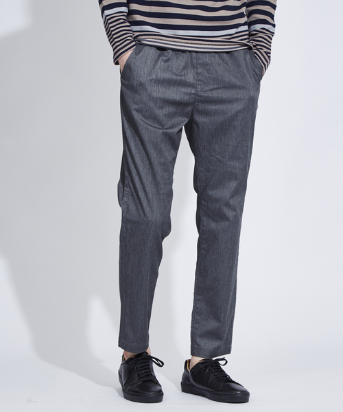 ABAHOUSE GRAY(アバハウスグレイ)の「【展開店舗限定】ストレッチツイルパンツ(その他パンツ・メンズ・ベージュ/ブラック/グレー/インディゴブルー・46/48/50)」の1枚目の写真