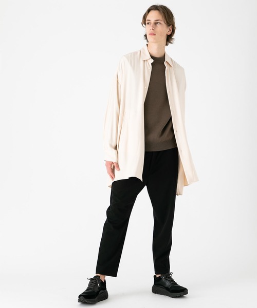 【CLANE】プルオーバーシャツ サイズ1 CLANE ブラウス シャツ CLANE/クラネ/LONG SLEEVE TIGHT SHIRT