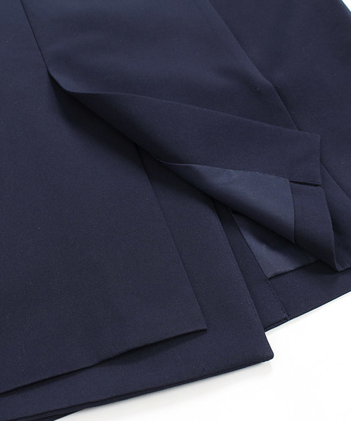 Pierrot（ピエロ）の「ダブルボタンジャケット（テーラードジャケット・レディース・ベージュ系その他/ネイビー・M/L）」の7枚目の写真