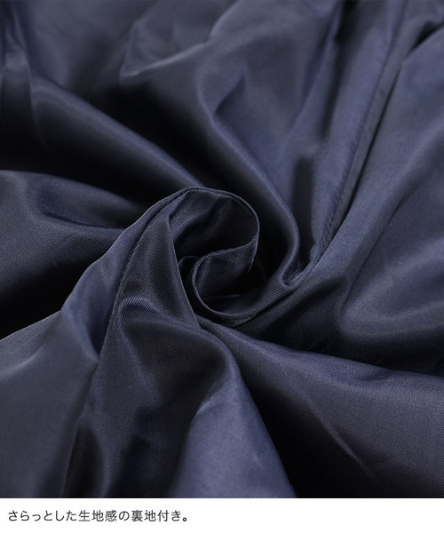 Pierrot（ピエロ）の「ダブルボタンジャケット（テーラードジャケット・レディース・ベージュ系その他/ネイビー・M/L）」の6枚目の写真