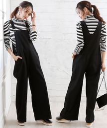 Girly Doll | サロペット  オールインワン ロング丈(サロペット/オーバーオール)