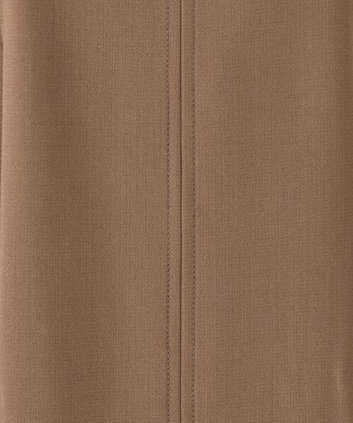 EMMEL REFINES（エメルリファインズ）の「FC PE/W STRC バックルジャンスカ / ジャンパースカート（ジャンパースカート・レディース・モカ/オフホワイト/ブラック・S/M）」の13枚目の写真