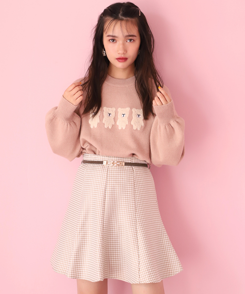 one after another NICE CLAUP（ワンアフターアナザーナイスクラップ）の「サーキュラーミニスカート（スカート・レディース・ブラック/ブラウン/ブラウン系その他/ベージュ系その他/レオパード・FREE）」の14枚目の写真