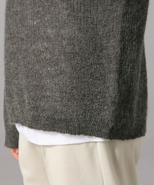 LOWRYS FARM（ローリーズファーム）の「モヘアプルオーバー　858017（ニット/セーター・レディース・チャコールグレー/ライトグレー/ベージュ・FREE）」の5枚目の写真