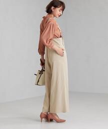 green label relaxing | FFC PE ハイウエスト サロペット パンツ(サロペット/オーバーオール)