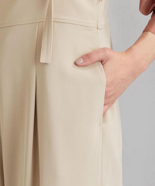 green label relaxing(グリーンレーベルリラクシング)の「FFC PE ハイウエスト サロペット パンツ(サロペット/オーバーオール・レディース・ブラウン/ブラック/ベージュ・38/36)」の14枚目の写真