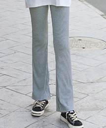 DAY CLOSET | レディース 裏起毛リブフレアパンツ(その他パンツ)