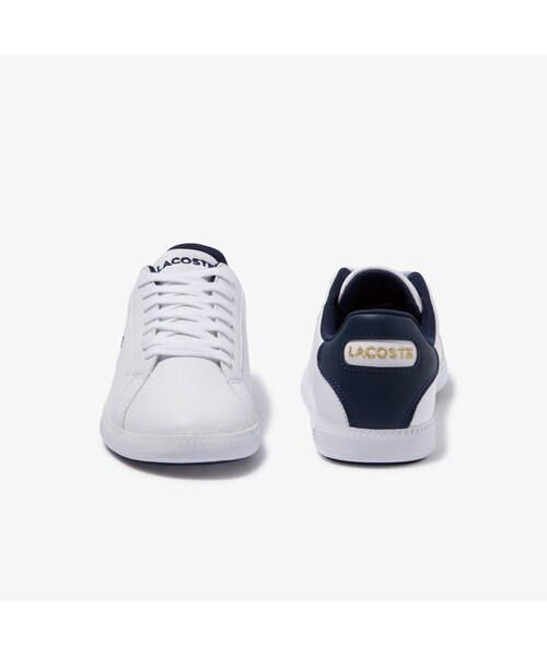 LACOSTE(ラコステ)の「ウィメンズ GRADUATE TRI 1(スニーカー・レディース・ホワイト・22.5cm/23.5cm/24.5cm/23.0cm/24.0cm)」の3枚目の写真