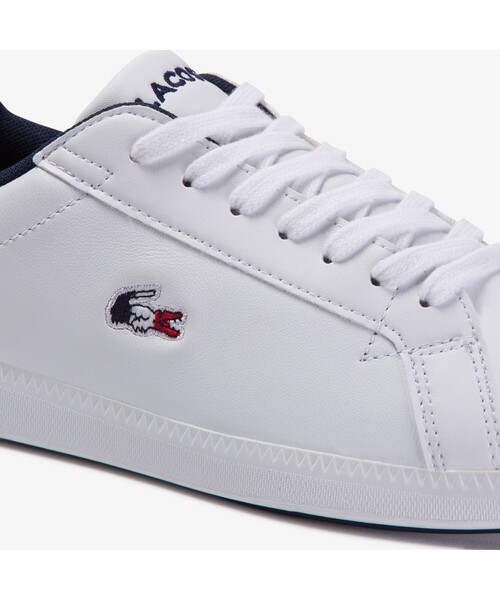 LACOSTE(ラコステ)の「ウィメンズ GRADUATE TRI 1(スニーカー・レディース・ホワイト・22.5cm/23.5cm/24.5cm/23.0cm/24.0cm)」の2枚目の写真