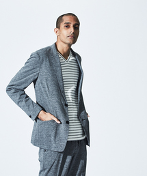 5351 POUR LES HOMMES | 【セットアップ対応】リランチェカノコノッチドラペルジャケット(テーラードジャケット)