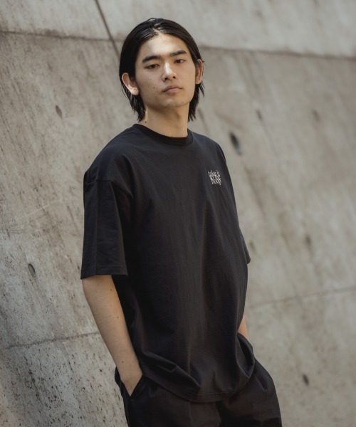 PBLIM（ページボーイリム）の「【PAGEBOYLIM】バックメッセージTシャツ（Tシャツ/カットソー・レディース・パープル/オフホワイト/ブラック・MEDIUM/X-LARGE）」の5枚目の写真