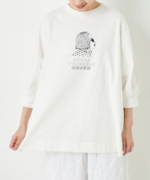 PUAL CE CIN | 20OE天竺プリントTシャツ(Tシャツ/カットソー)