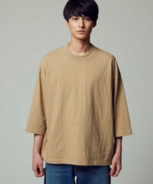 RAG MACHINE | 【RAG MACHINE】無地ビッグシルエット7分Ｔシャツ(Tシャツ/カットソー)