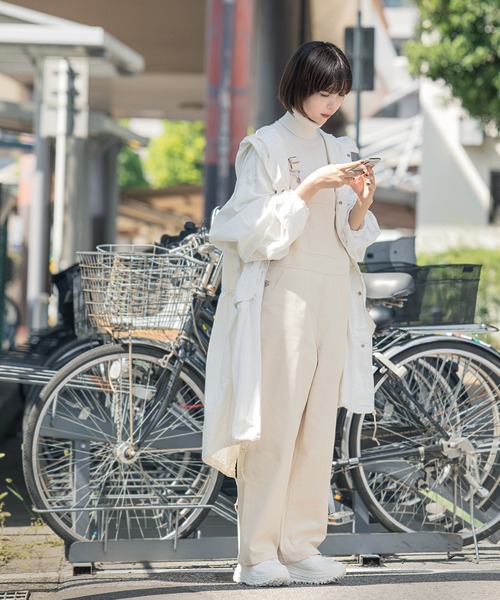 nimiru（ニミル）の「オーバーオール（サロペット/オーバーオール・レディース・ブラウン/レッド/クリーム・FREE）」の16枚目の写真