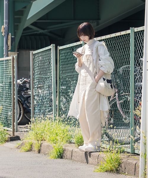 nimiru（ニミル）の「オーバーオール（サロペット/オーバーオール・レディース・ブラウン/レッド/クリーム・FREE）」の17枚目の写真