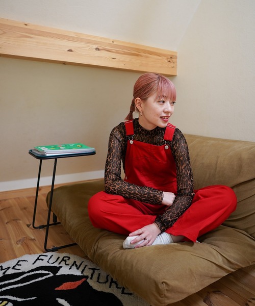 nimiru（ニミル）の「オーバーオール（サロペット/オーバーオール・レディース・ブラウン/レッド/クリーム・FREE）」の19枚目の写真