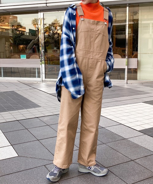 nimiru（ニミル）の「オーバーオール（サロペット/オーバーオール・レディース・ブラウン/レッド/クリーム・FREE）」の8枚目の写真