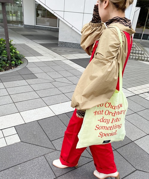 nimiru（ニミル）の「オーバーオール（サロペット/オーバーオール・レディース・ブラウン/レッド/クリーム・FREE）」の12枚目の写真