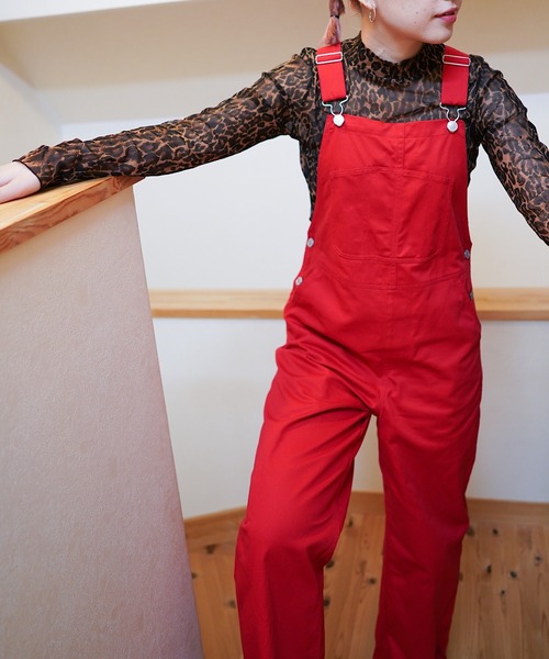 nimiru（ニミル）の「オーバーオール（サロペット/オーバーオール・レディース・ブラウン/レッド/クリーム・FREE）」の14枚目の写真