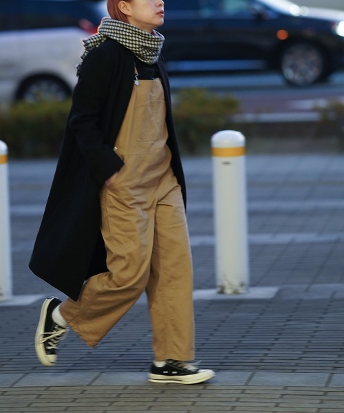 nimiru（ニミル）の「オーバーオール（サロペット/オーバーオール・レディース・ブラウン/レッド/クリーム・FREE）」の6枚目の写真