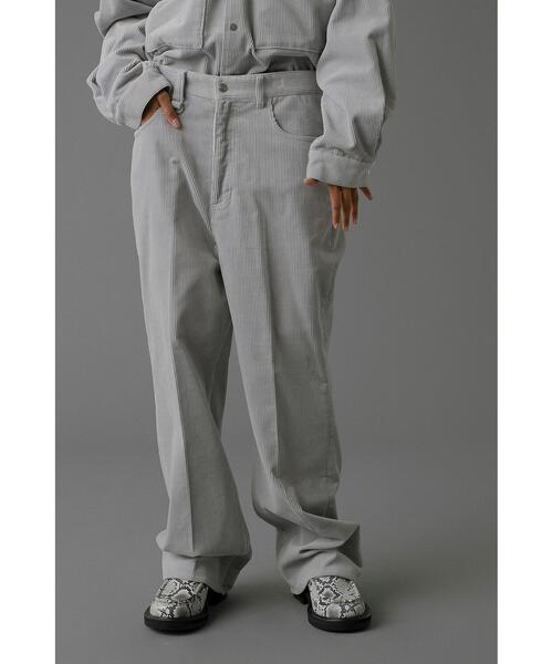 MONKEY TIME（モンキータイム）の「＜monkey time＞ 8W SOFT CORD TROUSER/トラウザーズ（スラックス・メンズ・ベージュ/ダークグレー/ライトグレー・L/M/S/XL）」の4枚目の写真