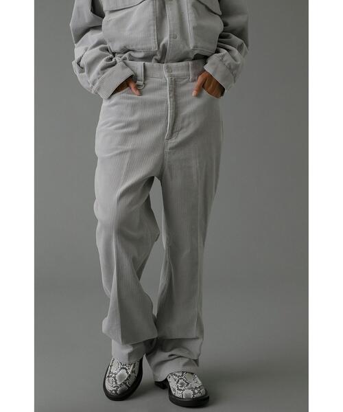 MONKEY TIME（モンキータイム）の「＜monkey time＞ 8W SOFT CORD TROUSER/トラウザーズ（スラックス・メンズ・ベージュ/ダークグレー/ライトグレー・L/M/S/XL）」の5枚目の写真