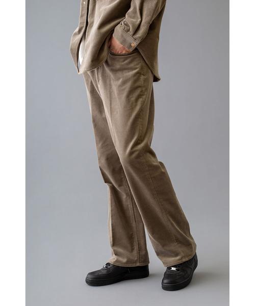 MONKEY TIME（モンキータイム）の「＜monkey time＞ 8W SOFT CORD TROUSER/トラウザーズ（スラックス・メンズ・ベージュ/ダークグレー/ライトグレー・L/M/S/XL）」の14枚目の写真