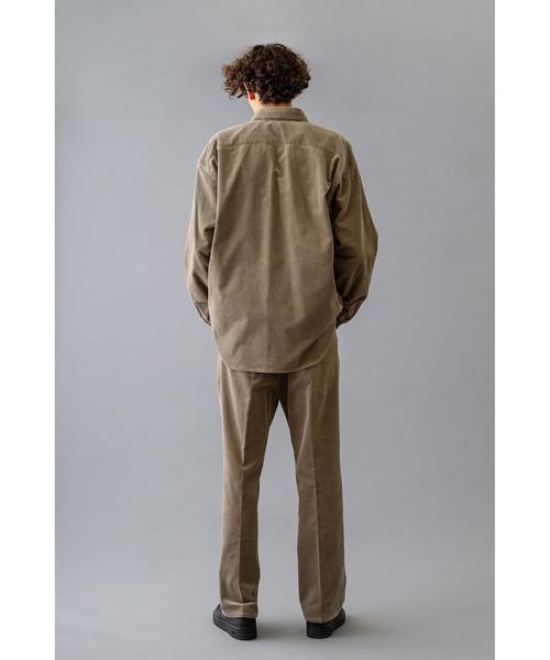 MONKEY TIME（モンキータイム）の「＜monkey time＞ 8W SOFT CORD TROUSER/トラウザーズ（スラックス・メンズ・ベージュ/ダークグレー/ライトグレー・L/M/S/XL）」の10枚目の写真