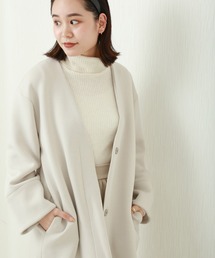 ダイバー素材 ノーカラーコート