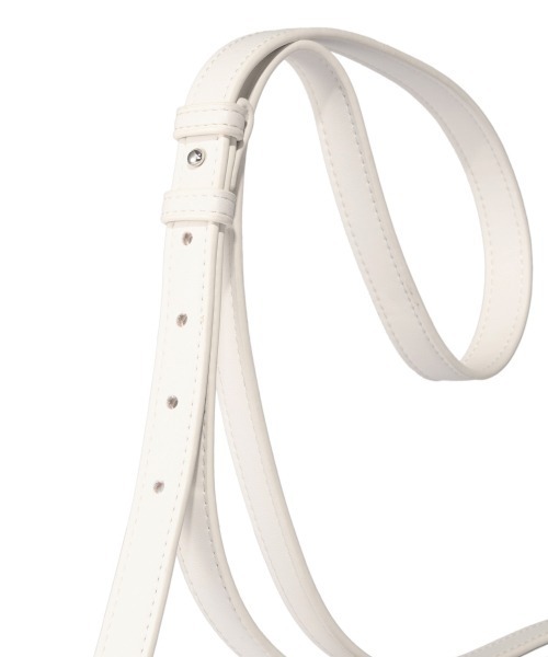 PAGEBOY（ページボーイ）の「カラーパッチミニショルダー（ショルダーバッグ・レディース・ブラック×パープル/パイソン・FREE）」の13枚目の写真