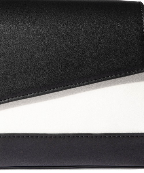 PAGEBOY（ページボーイ）の「カラーパッチミニショルダー（ショルダーバッグ・レディース・ブラック×パープル/パイソン・FREE）」の17枚目の写真