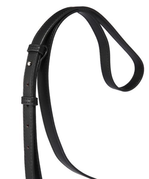 PAGEBOY（ページボーイ）の「カラーパッチミニショルダー（ショルダーバッグ・レディース・ブラック×パープル/パイソン・FREE）」の21枚目の写真